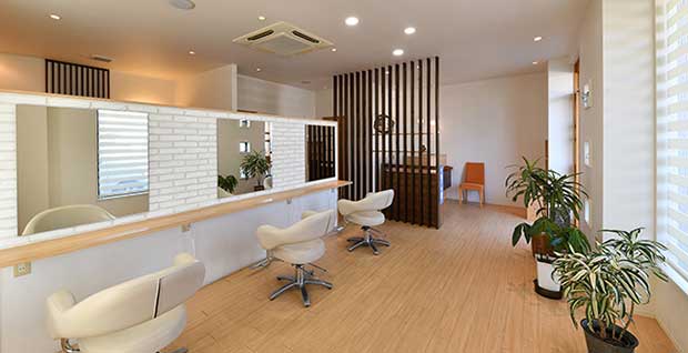 ヘアカラーカフェ大門店 店内写真1