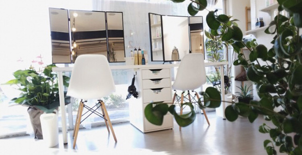 ヘアカラーカフェ松島店 店内